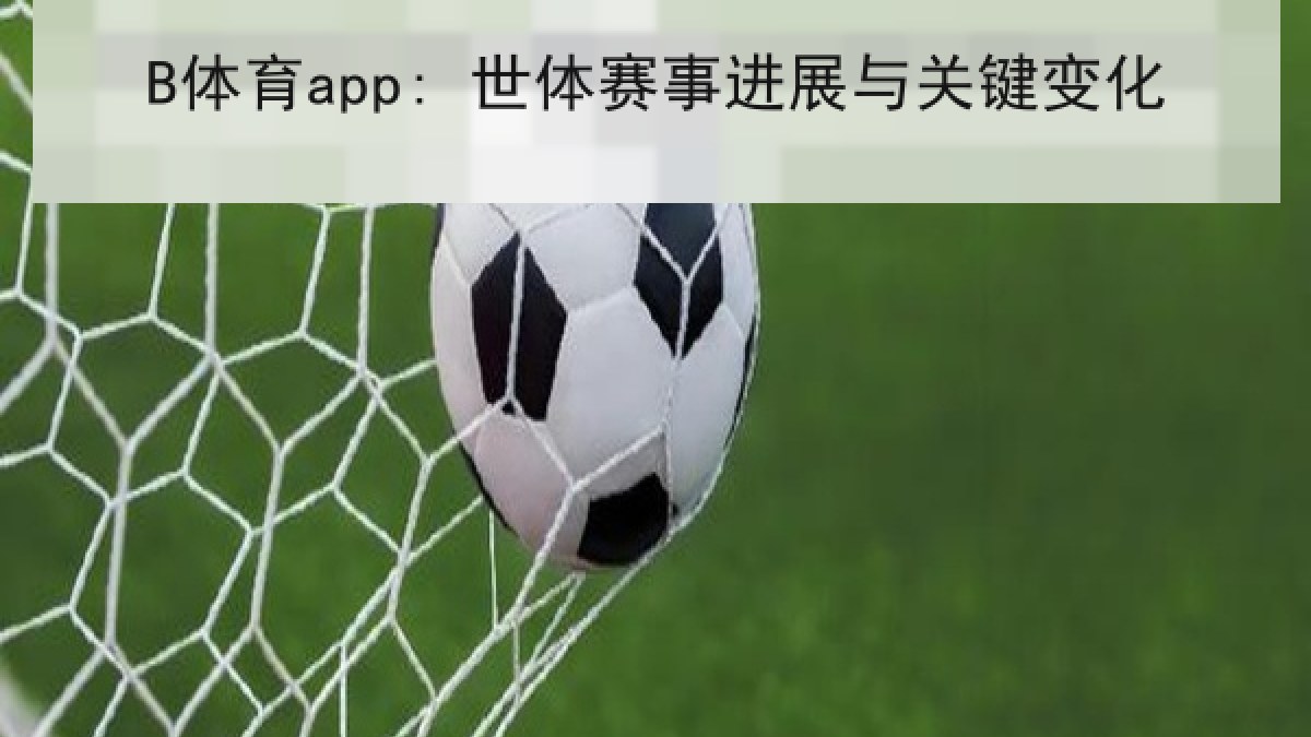 B体育app: 世体赛事进展与关键变化